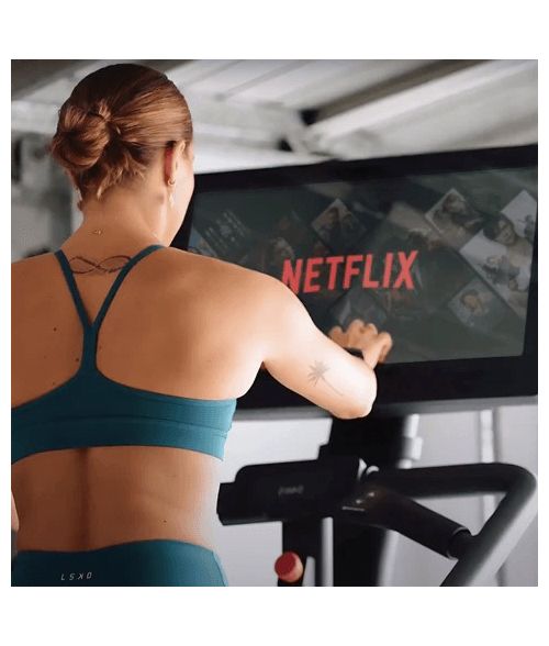 Escaladora STEPR PRO+ con Pantalla Táctil HD de 27”